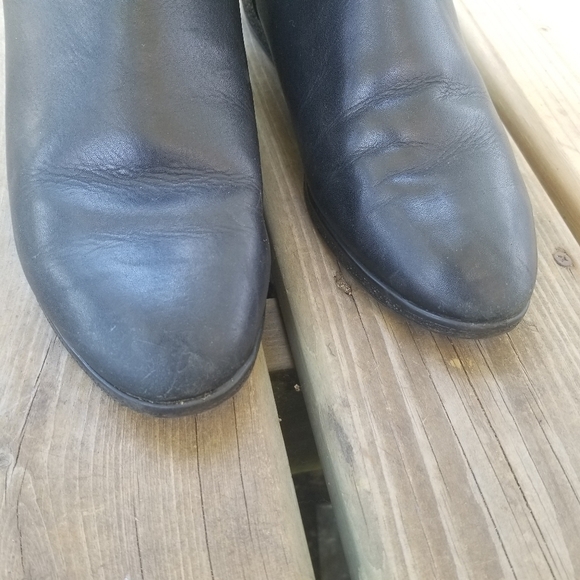 Blondo Waterproof Leather Vintage Zip Boots 8 D - Picture 3 of 9